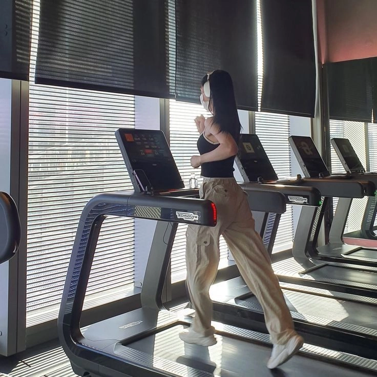 ảnh tập gym nữ đẹp photos gái Douyin