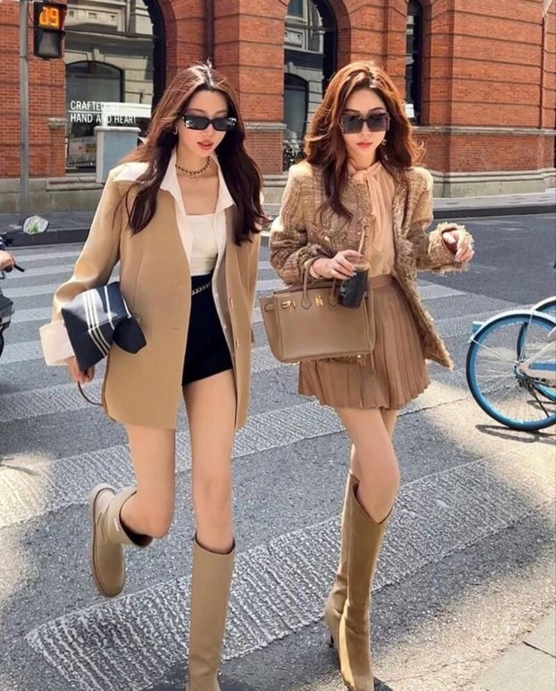 Lưu ý trong phối màu nâu tôn outfit