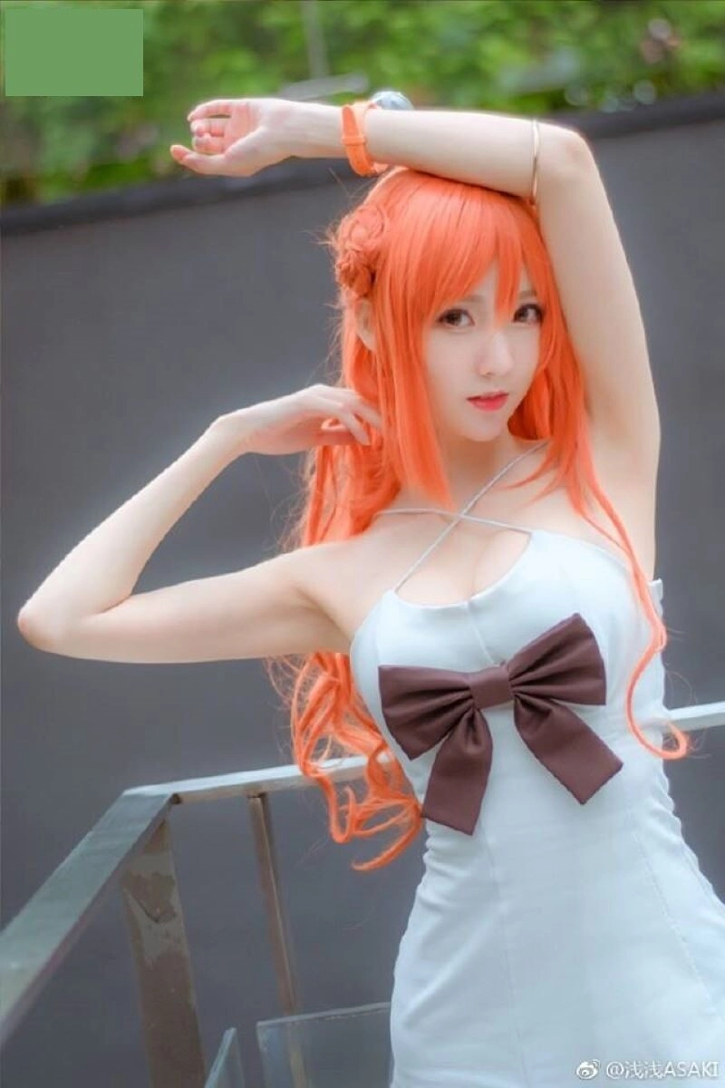 ảnh gái xinh cosplay  one piece