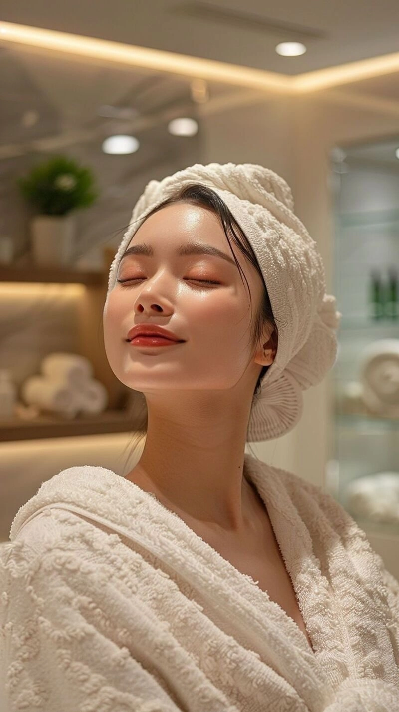 hình ảnh cô gái spa đẹp