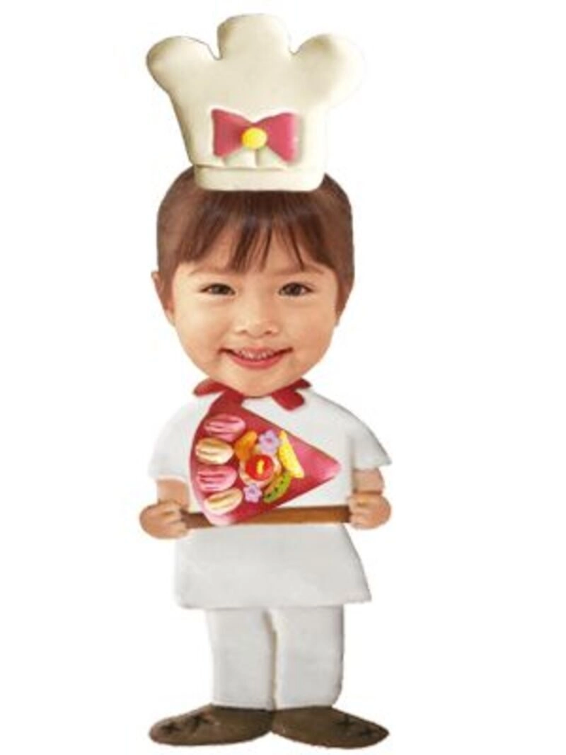 mẫu ảnh chibi ghép đầu cho be gái